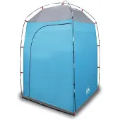 vidaXL Tente de douche Bleu Imperméable