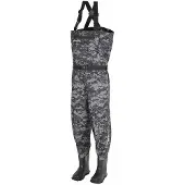 Kinetic CAMORUSH BOOTFOOT, pointure 46-47/11-11,5, semelles crantées, couleur gris camouflage