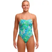 Funkita Fks045 Swimsuit Vert,Bleu M Femme