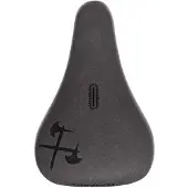 Demolition Axes Embossed Saddle Argenté