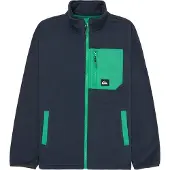 Quiksilver Ice Field Full Zip Fleece Bleu 14 Years Garçon