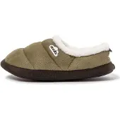 Nuvola Nuvola. Pantoufle 'Classic Velvet' vert foncé