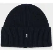 GOBI Cashmere Bonnet 'Ribbed Chunky Beanie' bleu marine