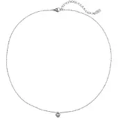 Hey Happiness Chaîne 'Heart Bold' argent