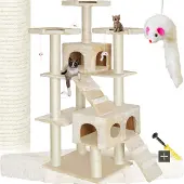 TecTake Griffoir Knuti - beige 186 cm de haut 400524