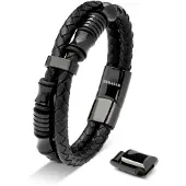 SERASAR Bracelet 'Spirit' noir