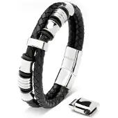 SERASAR Bracelet 'Spirit' argent