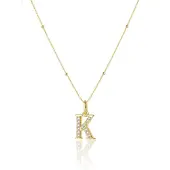 Hey Happiness Chaîne 'Letter K' or