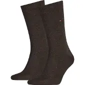 Tommy Hilfiger Chaussettes 6 Paires Mélange brun