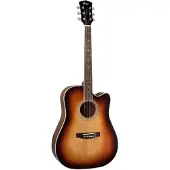 Cort PURE-DC Satin Light Burst guitare acoustique folk