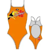 Turbo New Ipannema Swimsuit Orange M Femme