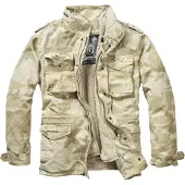 Brandit Veste mi-saison 'Giant' beige / sable / beige foncé
