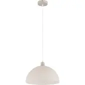 Globo Lampe pendante simple Selma brun sable