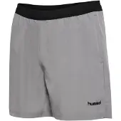 Hummel Pantalon de sport gris / noir