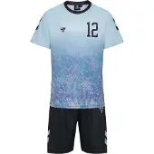 Hummel Survêtement bleu ciel / lavande / rose ancienne / noir