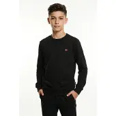 Napapijri Sweat 'Balis C 2' rouge / noir / blanc