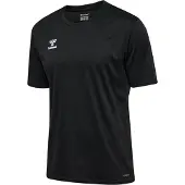 Hummel T-Shirt fonctionnel 'Essential' noir / blanc