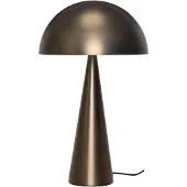 Hubsch Lampe de table Mush haute en laiton bruni