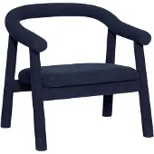 Hubsch Fauteuil Ouli bleu foncé