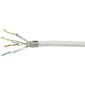 Sans marque Professional CPV0054 Câble d'installation , cat.7, S/FTP, 100 m, blanc