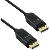 Value 14.99.3469 Câble Displayport 50 M Noir