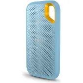 SanDisk Extreme Portable V2 - SSD - crypté - 2 To - externe (portable) - USB 3.2 Gen 2 (connecteur USB-C) - AES 256 bits - bleu ciel