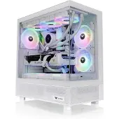 Thermaltake View 270 Tg Argb Pc Tower Case Blanc
