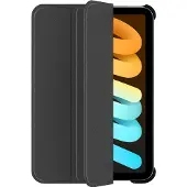 Just in Case Tri-Fold Apple iPad mini 7 Book Case Noir