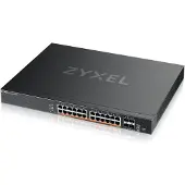 Zyxel Switch Gestito L2/L3 XMG2230-28HP 24 Porte 2.5G PoE++ 4 Porte SFP+ 10G Rack 1U