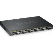 Zyxel GS1920-48HPV2 Commutateur Ethernet Gigabit administrable (10/100/1000) Alimentation par Ethernet (PoE) Noir