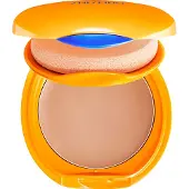Shiseido Expert Sun Protector Tanning Compact Foundation SPF10 fond de teint compact wateproof rechargeable teinte Honey 12 g