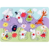 Muumi - Peg puzzle Spring (35527006) (9 pièces)
