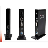 Club 3D CLUB3D USB Gen1 Type A Dual Display Docking Station