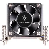 Silverstone Argon Series AR09-115XS - Refroidisseur de processeur - (pour : LGA1156, LGA1155, LGA1150, LGA1151) - aluminium et cuivre - 60 mm