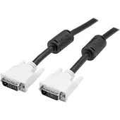 StarTech.com Dvi-d Dual Link 5 M Cable Blanc,Noir