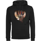 Mister tee Sweat-shirt 'Hail The King' marron / rouille / orange / noir