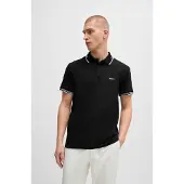 BOSS T-Shirt 'Paul' noir / blanc