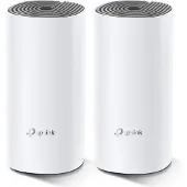 TP-LINK Système Wifi Mesh + 2ports Fast Ethernet Deco E4 ( Pack-2)