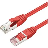 Microconnect Câble patch CAT 6, S/FTP (PiMF), rouge, 5 m - Conducteur en cuivre (CU), gaine sans halogène (LSZH)