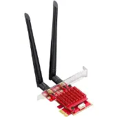 Cudy We3000s Pci-e Network Adaptar Card Wifi Argenté