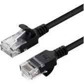 Microconnect V-UTP610S-SLIM 10m Cat6 U/UTP (UTP) Noir Câble réseau (V-UTP610S-SLIM)