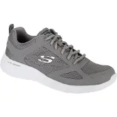 SKECHERS Sport Mens DYNAMIGHT 2.0 FALLFORD Chaussures de sport/chaussures de course Hommes Gris, Taille:40 EU
