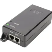 Digitus Poe+ 802.3at 30w Injector Noir One Size / EU Plug 220V