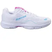 Babolat Sensa Rise, modèle blanc/rouge, pour femmes
