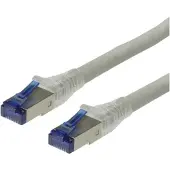 Roline S/FTP-(PiMF-)Patchkabel Kat.6a, Massivdraht, grau 90m (21.15.0875)