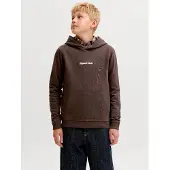 Jack & jones Junior Sweat 'JORNorrebro' chocolat / blanc