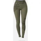 LEAFLETIC Leggings 'Women’s Long Length Legging' olive