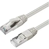 Microconnect - Câble de réseau - RJ-45 (M) à RJ-45 (M) - 50 m - câble SSTP - CAT 6 - sans halogène, torsadé - gris