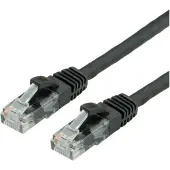 Value UTP Cable Cat.6, halogen-free, black, 10m