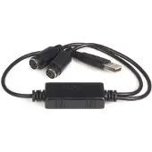 StarTech.com Adaptateur clavier et souris USB vers PS2 - adaptateur clavier/souris - USB